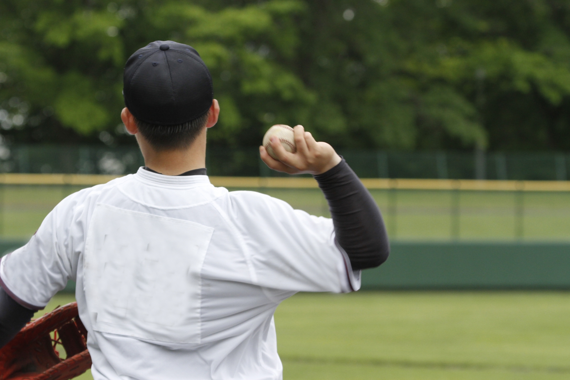 野球肩の原因となる加速期の投球動作