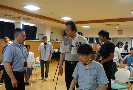 丁寧に指導が受けられる妙見活法整体セミナー