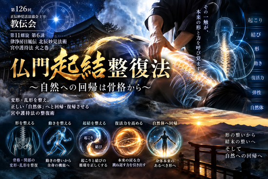 仏門帰結整復法概要画像